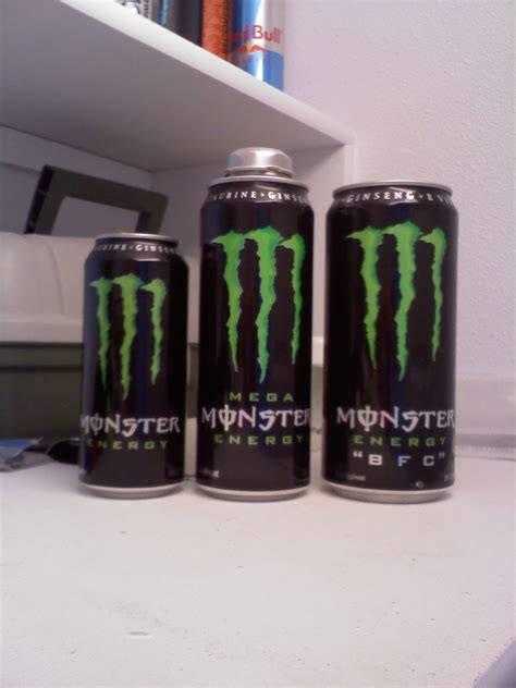 Monster Energy Drink Can Sizes