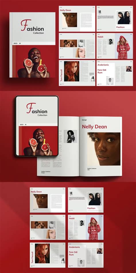 Fashion magazine template indd – Artofit