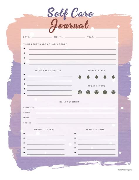 Self Care Journal Printables: Your Guide to Daily Wellness