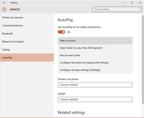 Image result for Control Panel Auto Play