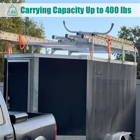 OUTPRIZE Aluminum Trailer Ladder Rack, 6FT to 9FT Adjustable India | Ubuy