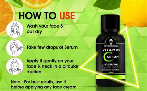 UrbanGabru Vitamin C Serum for face with hyaluronic acid, Aloe Vera ...