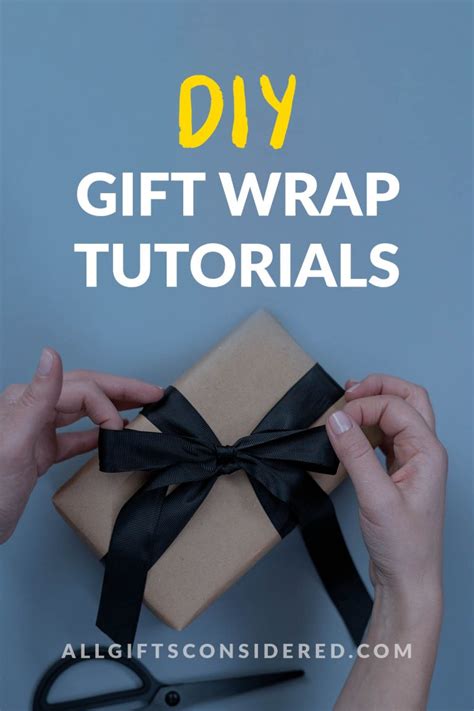 Image result for Gift Wrap Tutorial