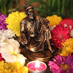US DZIRE™ 907 Chatrapati Shivaji Maharaj Idols Handcraft Statue for Ca ...