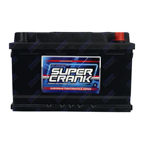 DIN66 Super Crank European Performance Series Car Battery Maintenance Free