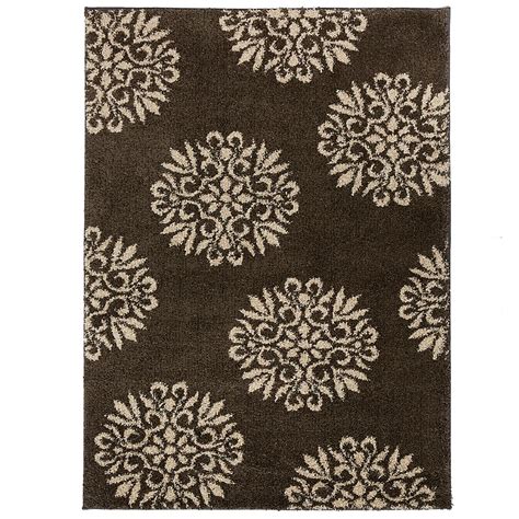 Mohawk Home Huxley 3 X 5 (ft) Grey Indoor Medallion Area Rug in the ...