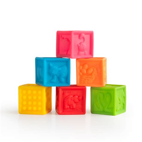 Lot de 6 cubes souples Formula Baby : Aubert