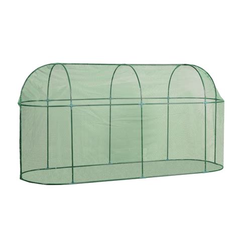 Aoodor Crop Cage 10' x 3.3' x 5' Plant Protection Tent, Fruit Cage ...