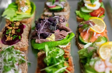 Danish Open Faced Sandwiches