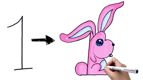 Image result for Drawing Rabbits Using Number 2