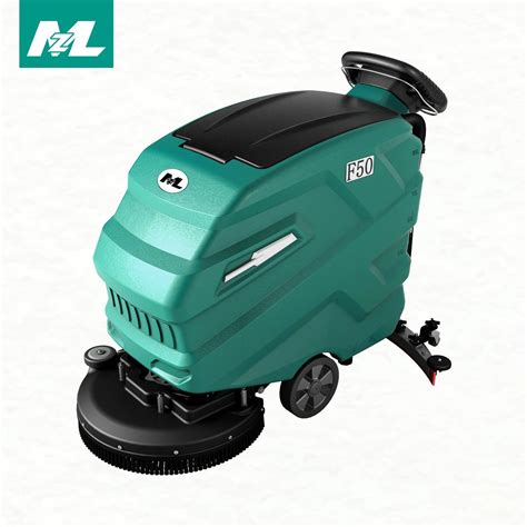 Big Clean Water Tank Floor Scrubber Walk-Behind Floor Cleaner for ...