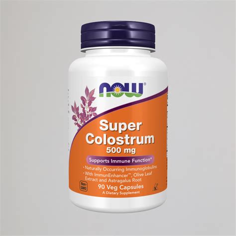 NOW FOODS, Super Colostrum 500 mg , 90 Veg Capsules – themassnutrition