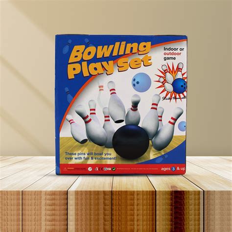 Plastic Bowling Set Game with 10 bottles & 2 balls – Sarvda