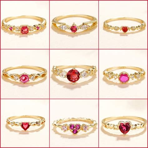 18k Inlaid Zircon Ring – Viexta
