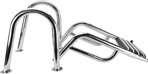 Buy NovelBee Heavy Duty Welded 316 Stainless Steel 4 Steps Pontoon Boat ...