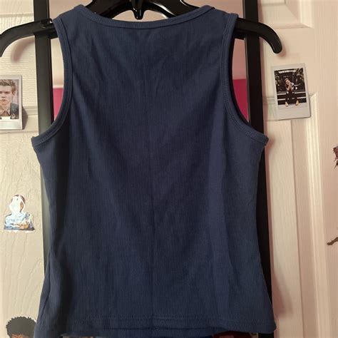 Women's Blue Vest | Depop
