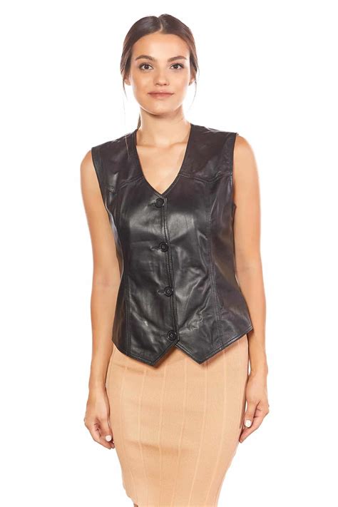 Black Vests For Women