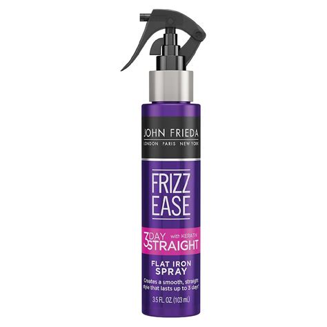 John Frieda 3-day Flat Iron Heat-activated Straightening Spray with ...