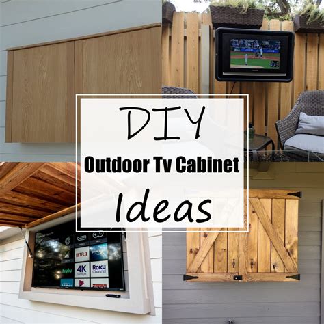 Outdoor Tv Cabinet Diy Plans at Adelina Simmons blog