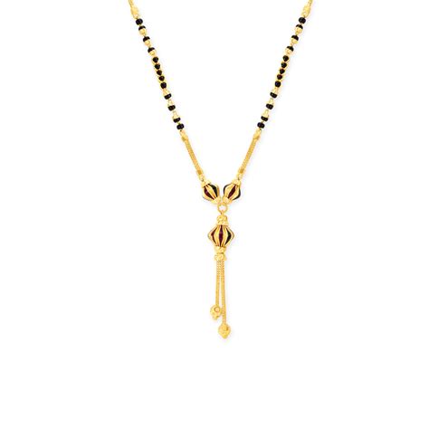 Geometric Bead Mangalsutra