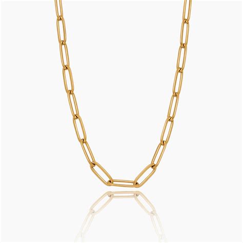 Paperclip Chain Necklace