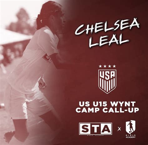 Chelsea Leal selected for US YNT U15 Camp - STA Soccer