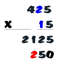 Image result for How to Do Long Multiplication