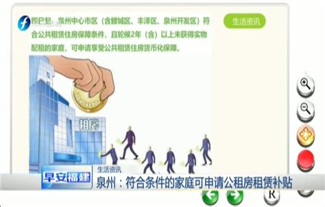 泉州：符合条件的家庭可申请公租房租赁补贴 - 搜狐视频