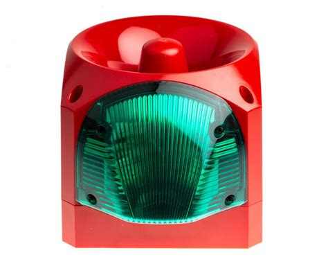 PNC-0053 Klaxon | Klaxon Green Sounder Beacon, 10 → 60 V dc, IP66 ...