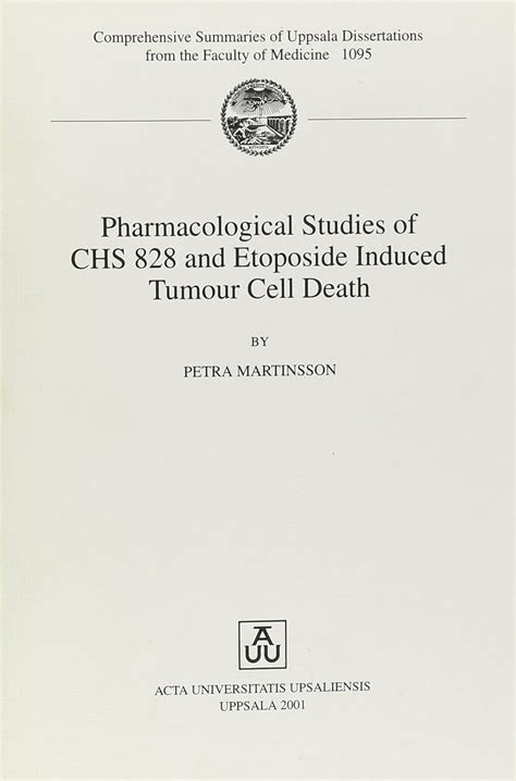 Buy Pharmacological Studies of Chs 828 Etoposide Induced Tumour Cell ...