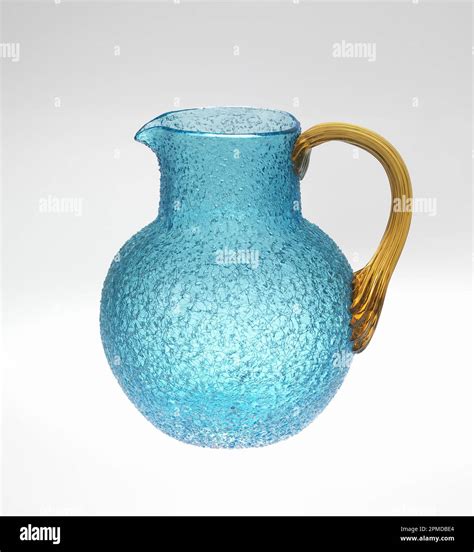 Pitcher (USA); Manufactured by Boston and Sandwich Glass Company ...