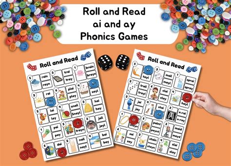 Mash > Games / Cluichí > Roll and Read Ai Ay