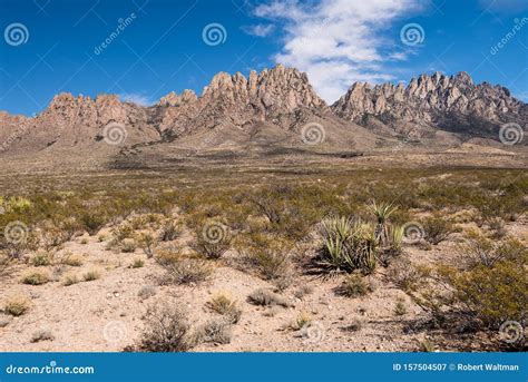 Organ Mountains Desert Peaks National Monument, New Mexico. Stock Image ...