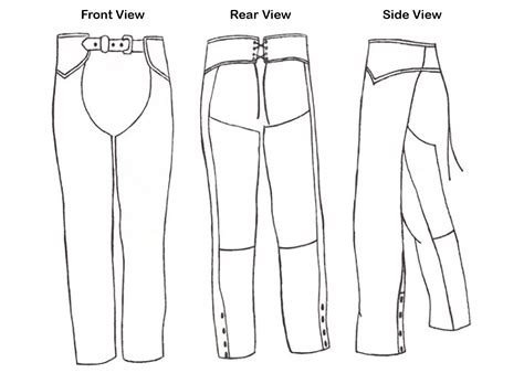 Image result for How to Make Chaps Pattern
