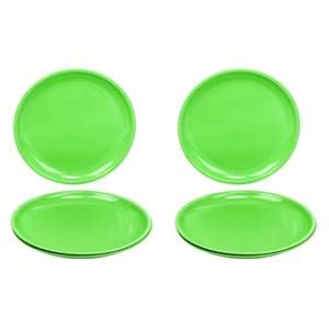 Buy Signoraware Round Plastic Full Plate Set, 130ml/75mm, Set of 3 ...