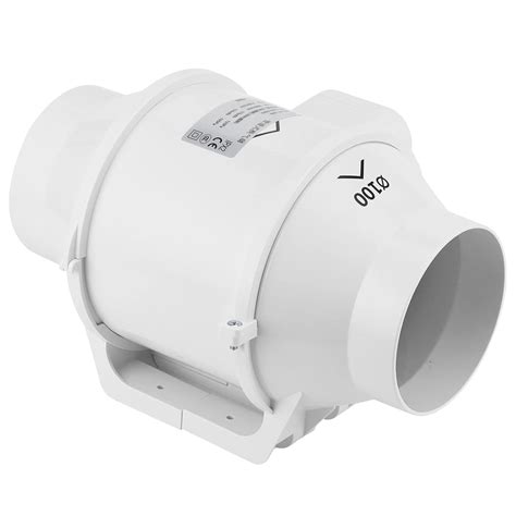 4in Ventilation Fan, 26dB Noiseless Inline Duct Fan with High ...