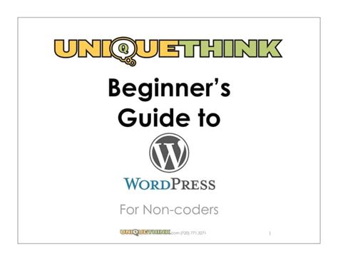 Image result for WordPress Tutorial PDF