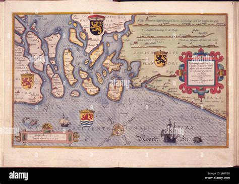 A 16th century map of Somalia by Jan Huyghen