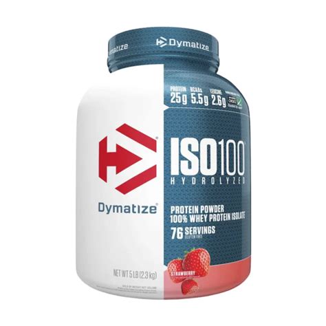 Dymatize ISO 100 Hydrolyzed Protein - Strawberry – Broadway Live