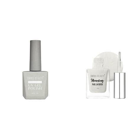 Buy SWISS BEAUTY Professional Uv Gel Nail Polish, Lasts Upto 21 Days ...