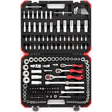 GEDORE Hex Drive Socket Set (Red, 1/2³-3/8³-1/4³) -172 pcs. : Amazon.in ...