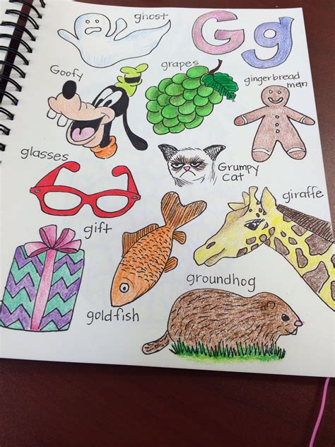 Outstanding Things That Start With G Preschool What Starts U For Kids