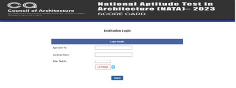 NATA Answer Key 2023 Phase 3 Out, NATA Response Sheet Link