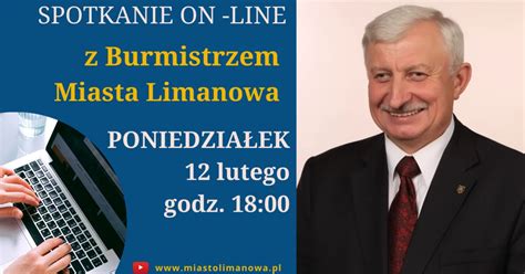 Burmistrz miasta Limanowa organizuje czat z mieszkańcami - Limanowa.in