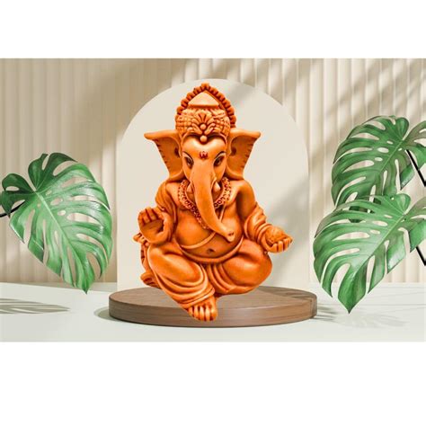 Buy Alaukik Car Dashboard Ganesh Statue, Hindu Religious Home Decor ...