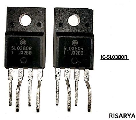 RISARYA 5L0380R POWER SWITCH,Vd max 800v,Id 3A DC,Vcc max 30v dc,TO ...