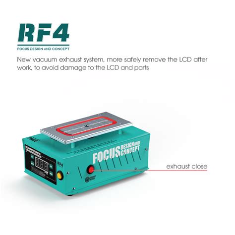 RF4 PEACE TOUCH SCREEN SEPARATOR MACHINE WITH OCTOPUS SUCTION CUP