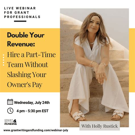 Online Grant Writing Courses with Holly Rustick