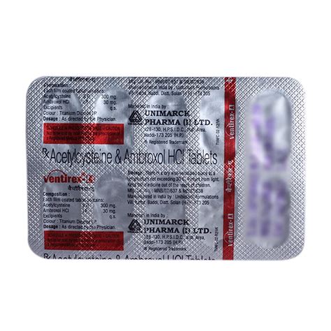 Ventirex-A - Strip of 10 Tablets : Amazon.in: Health & Personal Care