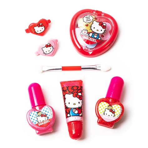 Hello Kitty Makeup Set for Kids - Sanrio Lip Smacker Color Collection 1 ...